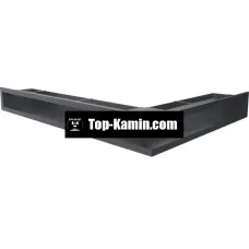 Решітка для каміну Kratki графітова LUFT/NL/90/G/SF