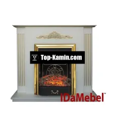 Каминокомплект IDaMebel Catarina Gold