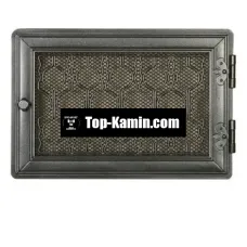 Решітка для каміну Parkanex Stylowa графітова 21×32