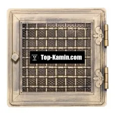 Решітка для каміну Parkanex Stylowa золота патина 21×21