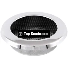 Решітка для каміну Parkanex кругла хром Ø125