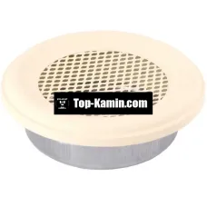 Решітка для каміну Parkanex кругла слонова кістка Ø160