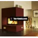 Каминная топка Spartherm Varia 2Rh-H2O