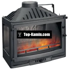 Каминная топка Uniflam 700 Selenic с шибером + левое боковое стекло