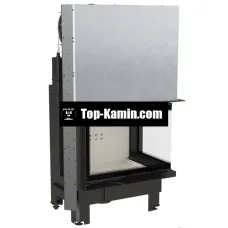 Каминная топка Kratki MBZ P/BS/G/SG 13 правая, гнутое стекло