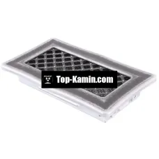Решітка для каміну Parkanex Deco срібна патина 10×20