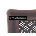 Решетка для камина Parkanex Deco медная патина 16×16