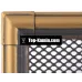 Решітка для каміну Parkanex Retro золота патина 16×32