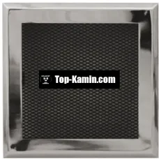 Решітка для каміну Parkanex хром 16×16