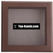 Решітка для каміну Parkanex бронзова brokatowy 16×16