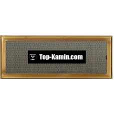 Решітка для каміну Parkanex латунь-патина 16×45
