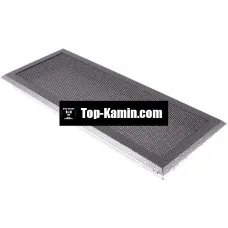 Решітка для каміну Parkanex старе срібло 16×45