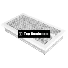 Решітка для каміну Parkanex біла 16×32 з жалюзі