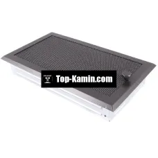 Решітка для каміну Parkanex графітова 16×32 з жалюзі