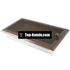 Решетка для камина Parkanex старое золото 16×32 с жалюзи