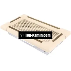 Решітка для каміну Parkanex Exclusive слонова кістка, латунь-патина 10×20