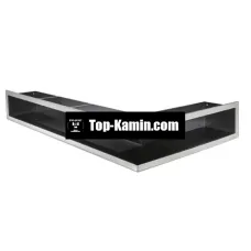 Вентиляційна решітка Hitze Slim Inox 12х80x45 права