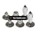 Звездное небо Cariitti 75 точек+6 хрусталиков, 4000 К, Crystal Star хром (1532611)