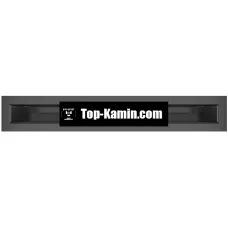 Решітка для каміну Saven Loft 6x40 графіт