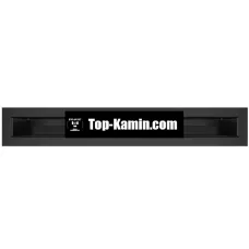 Решітка для каміну Saven Loft 6x40 чорна