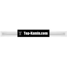 Решітка для каміну Saven Loft 6x80 біла