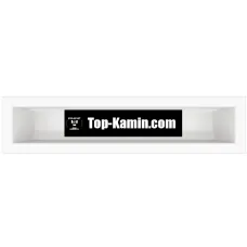 Решетка для камина Saven Loft 9x40 белая
