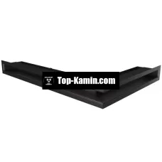 Решітка для каміну Saven Loft Angle NL 6x40x60 чорна