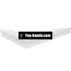 Решітка для каміну Saven Loft Angle NP 6x60x40 біла