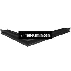 Решітка для каміну Saven Loft Angle NP 6x80x60 чорна