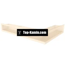 Решітка для каміну Saven Loft Angle NL 9x40x60 кремова