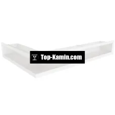 Решітка для каміну Saven Loft Angle NP 9x60x40 біла