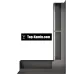 Решетка для камина Saven Loft Angle NP 9x60x40 графит