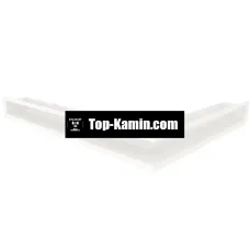 Решітка для каміну Saven Loft Angle NL 9x60x80 біла