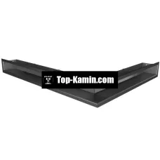 Решетка для камина Saven Loft Angle NL 9x60x80 графит