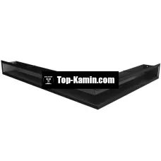 Решітка для каміну Saven Loft Angle NL 9x60x80 чорна