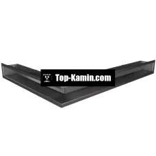 Решітка для каміну Saven Loft Angle NP 9x80x60 графіт