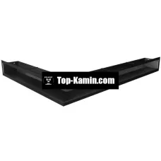 Решітка для каміну Saven Loft Angle NP 9x80x60 чорна