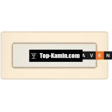 Решітка для каміну Saven Classic 11x24 кремова