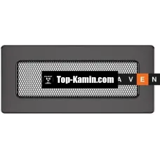 Решетка для камина Saven Classic 11x24 графит