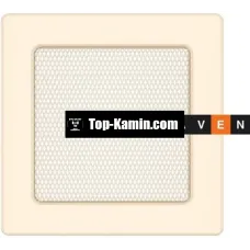 Решетка для камина Saven Classic 17x17 кремовая