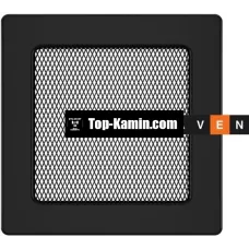 Решітка для каміну Saven Classic 17x17 чорна