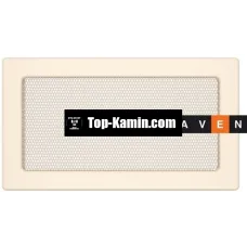 Решетка для камина Saven Classic 17x30 кремовая