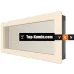 Решітка для каміну Saven Classic 17x37 кремова