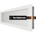Решітка для каміну Saven Classic 17x49 біла