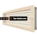 Решітка для каміну Saven Classic 17x49 кремова з жалюзі