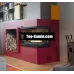 Каминная топка Uniflam 700 Plus Eco с шибером правосторонняя
