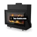Каминная топка Dovre VISTA 801C с дистрибьютором