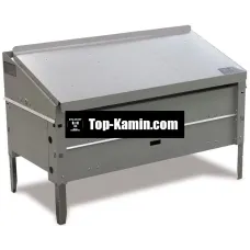 Електрокам'янка EOS Invisio XL 12 кВт нержавіюча сталь