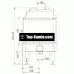 Каминная топка BeF Home KOMPAKT 8 CL Fell
