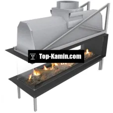 Газовий камін Planika Sinatra 1200 Room Divider